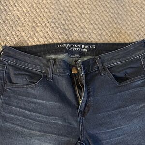 American Eagle Outfitters Men's Deep Indigo Skinny Jeans